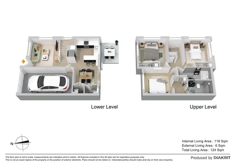 Floorplan of Homely townhouse listing, 180/1 Linear Drive, Mango Hill QLD 4509