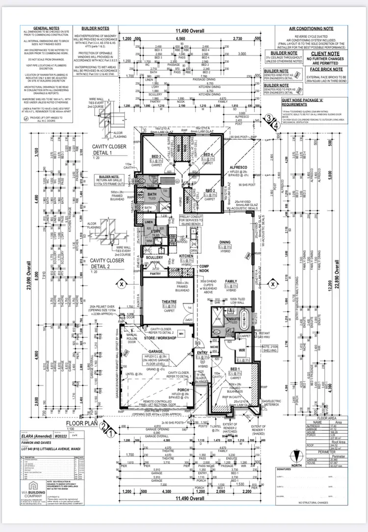 Floorplan of Homely house listing, 18 Littabella Avenue, Wandi WA 6167
