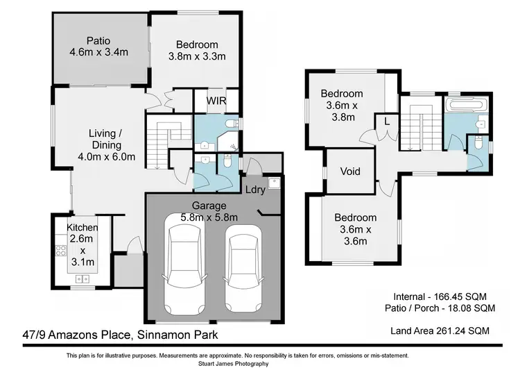 Floorplan of Homely townhouse listing, 47/9 Amazons Place, Sinnamon Park QLD 4073