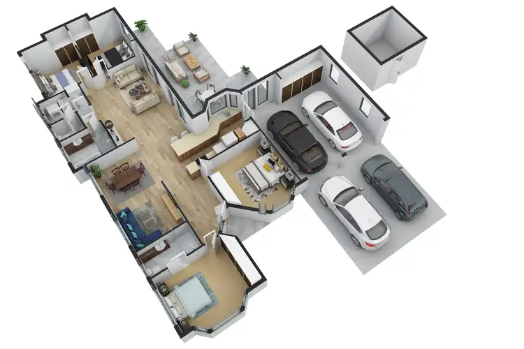 Floorplan of Homely house listing, 23 Fernleigh Crescent, Mountain Creek QLD 4557