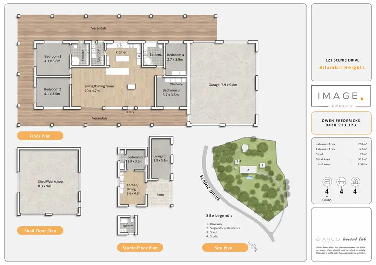 Floorplan of Homely rural property listing, 121 Scenic Drive, Bilambil Heights NSW 2486