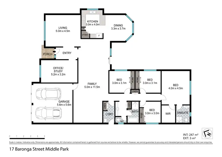 Floorplan of Homely house listing, 17 Baronga Street, Middle Park QLD 4074