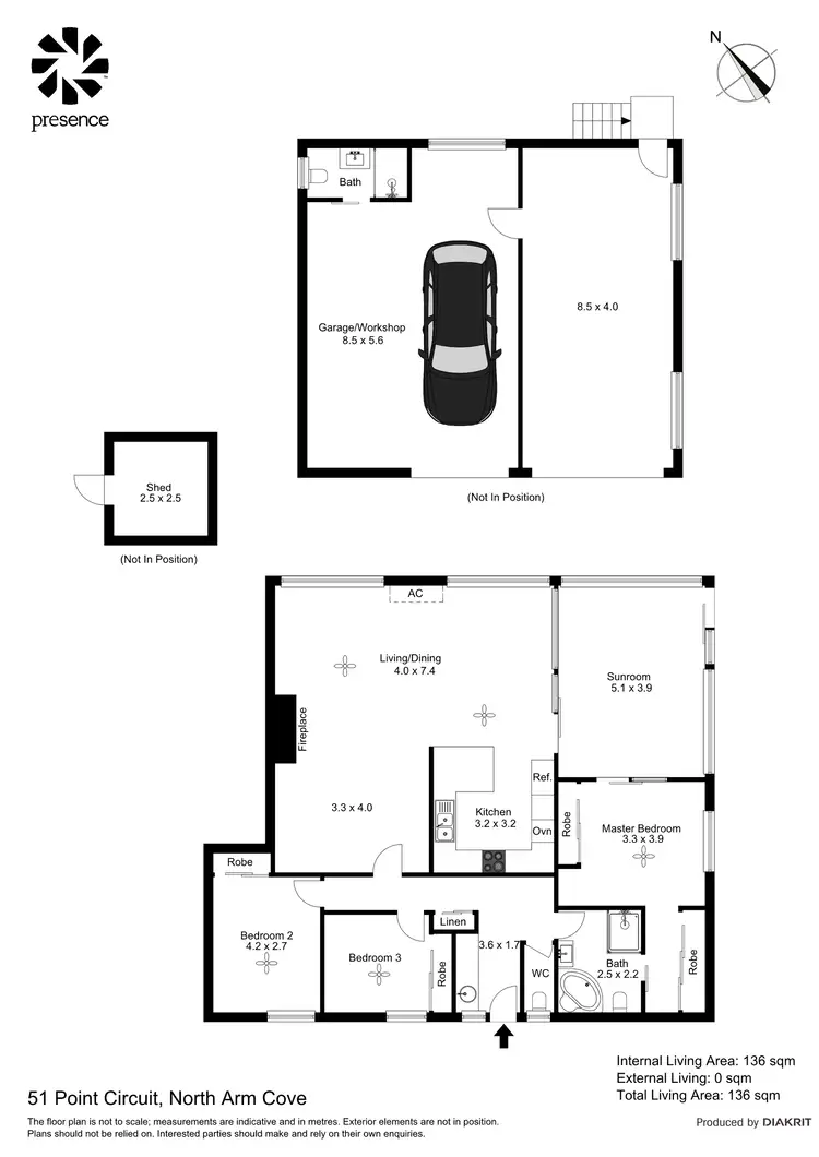 Floorplan of Homely house listing, 51 Point Circuit, North Arm Cove NSW 2324