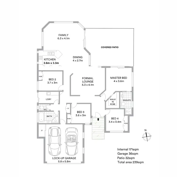 Floorplan of Homely house listing, 4 Hillview Drive, Buderim QLD 4556