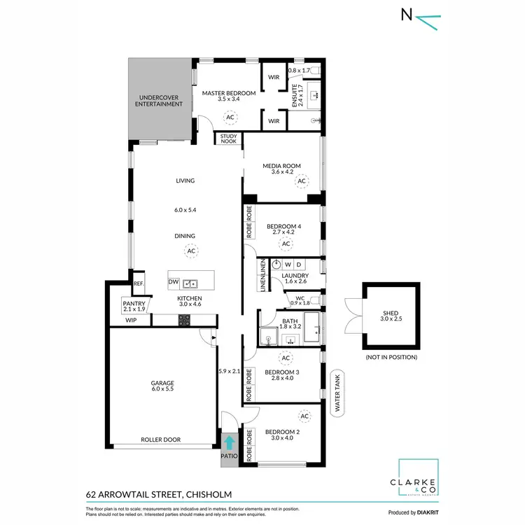 Floorplan of Homely house listing, 62 Arrowtail Street, Chisholm NSW 2322