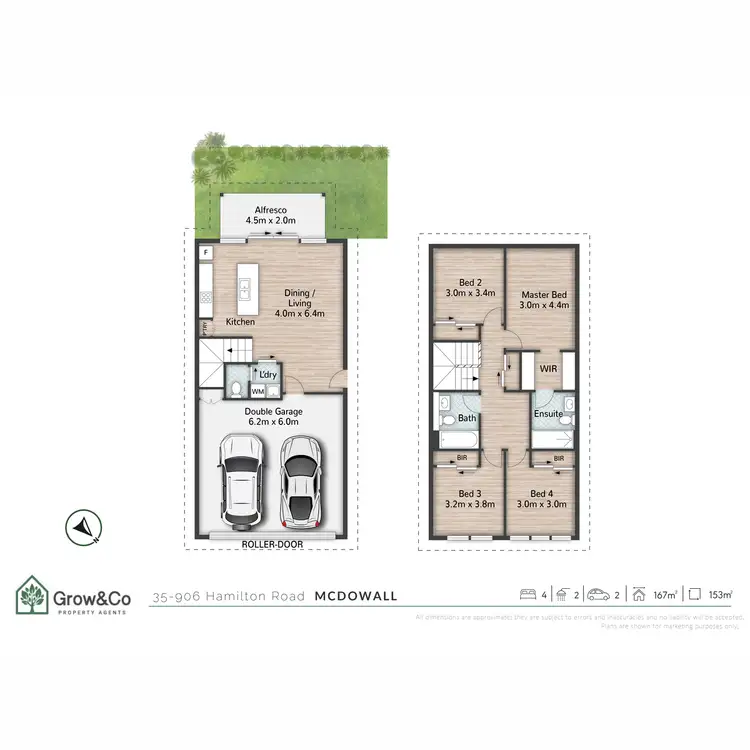 Floorplan of Homely townhouse listing, 35/906 Hamilton Road, Mcdowall QLD 4053