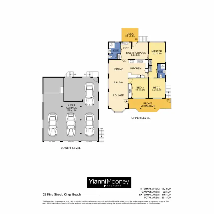 Floorplan of Homely house listing, 28 King Street, Kings Beach QLD 4551