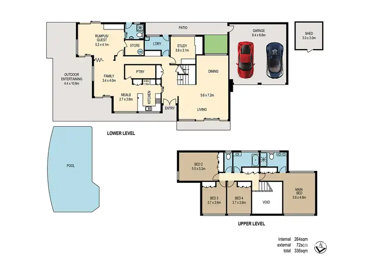 Floorplan of Homely house listing, 10 Apley Court, Carindale QLD 4152