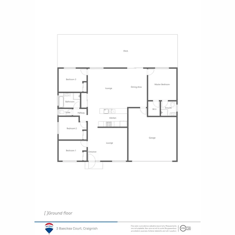 Floorplan of Homely house listing, 3 Baeckea Court, Craignish QLD 4655