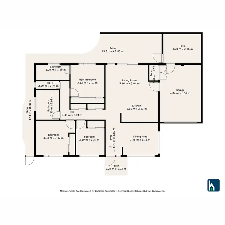 Floorplan of Homely unit listing, 2/201 Bloomfield Street, Gunnedah NSW 2380