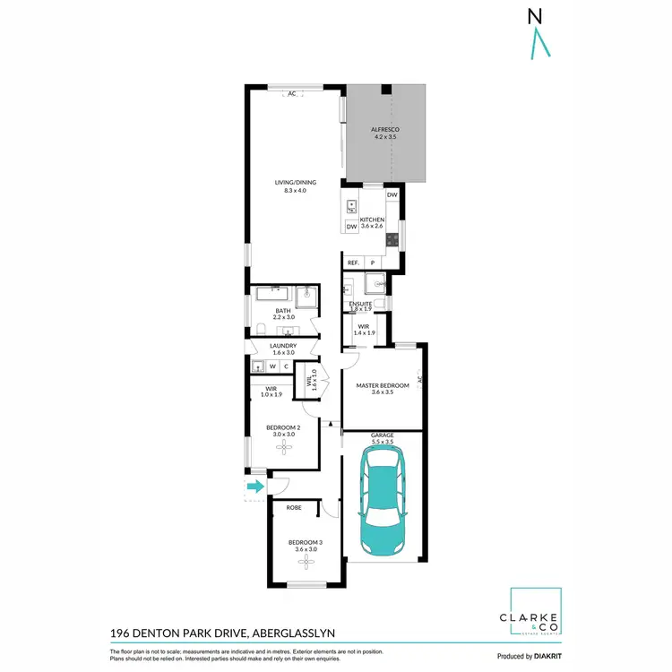 Floorplan of Homely house listing, 196 Denton Park Drive, Aberglasslyn NSW 2320