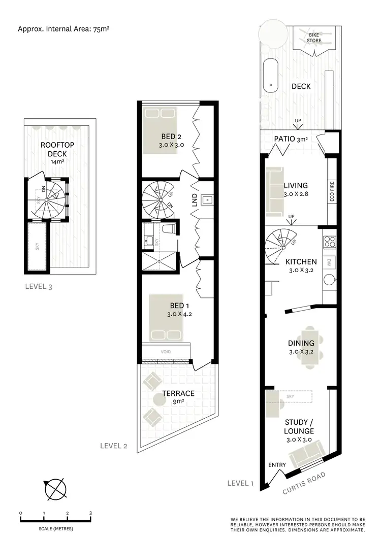 Floorplan of Homely house listing, 99 Curtis Road, Balmain NSW 2041
