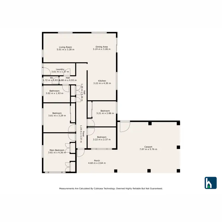 Floorplan of Homely house listing, 35 McAndrew Street, Gunnedah NSW 2380