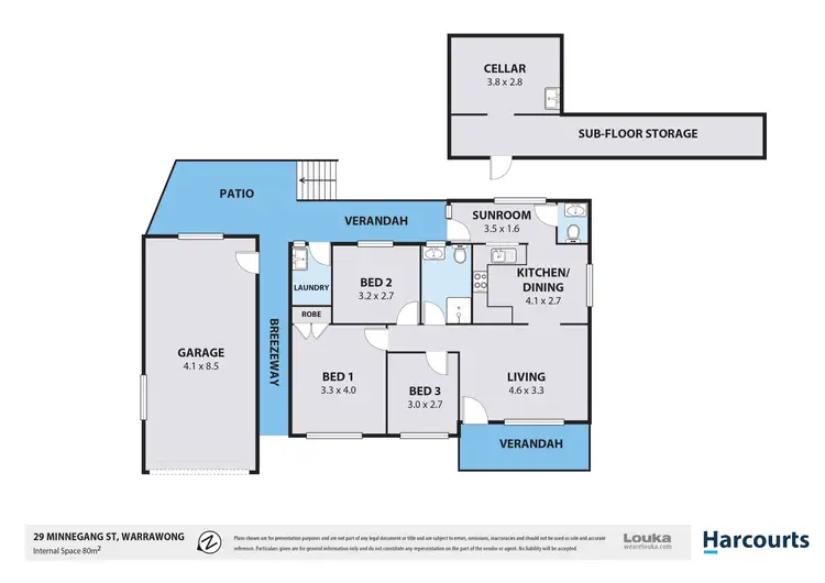 Floorplan of Homely house listing, 29 Minnegang Street, Warrawong NSW 2502