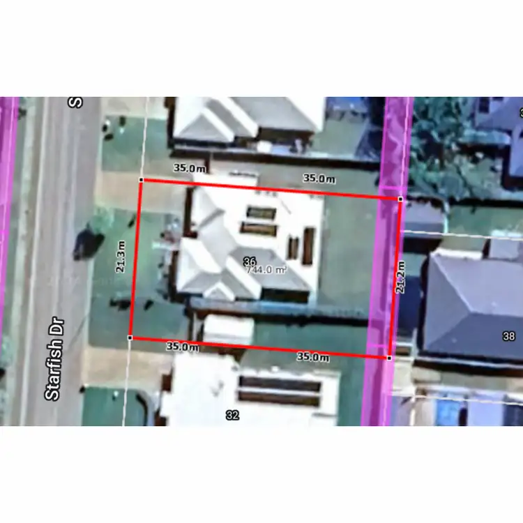 Floorplan of Homely house listing, 34 Starfish Drive, Lammermoor QLD 4703