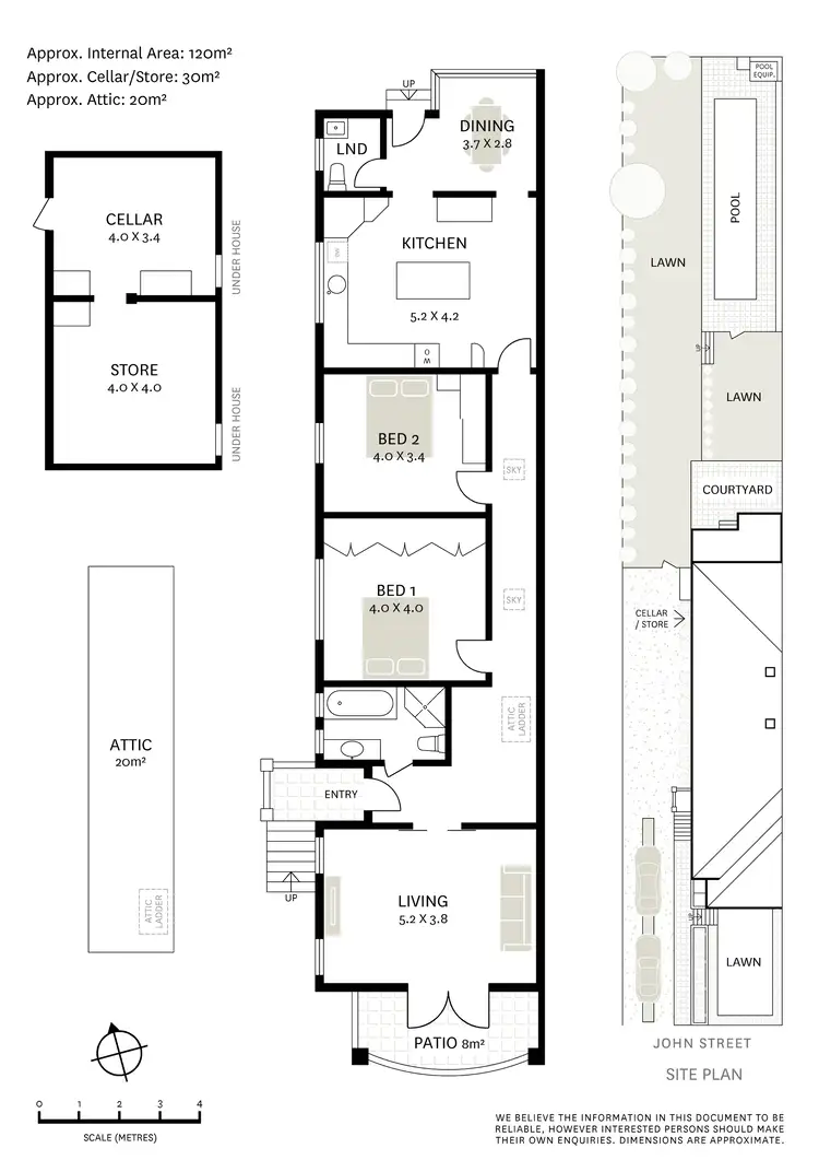Floorplan of Homely house listing, 7A John Street, Hunters Hill NSW 2110