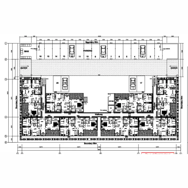 Floorplan of Homely apartment listing, 1/36 Threadfin Loop, South Hedland WA 6722