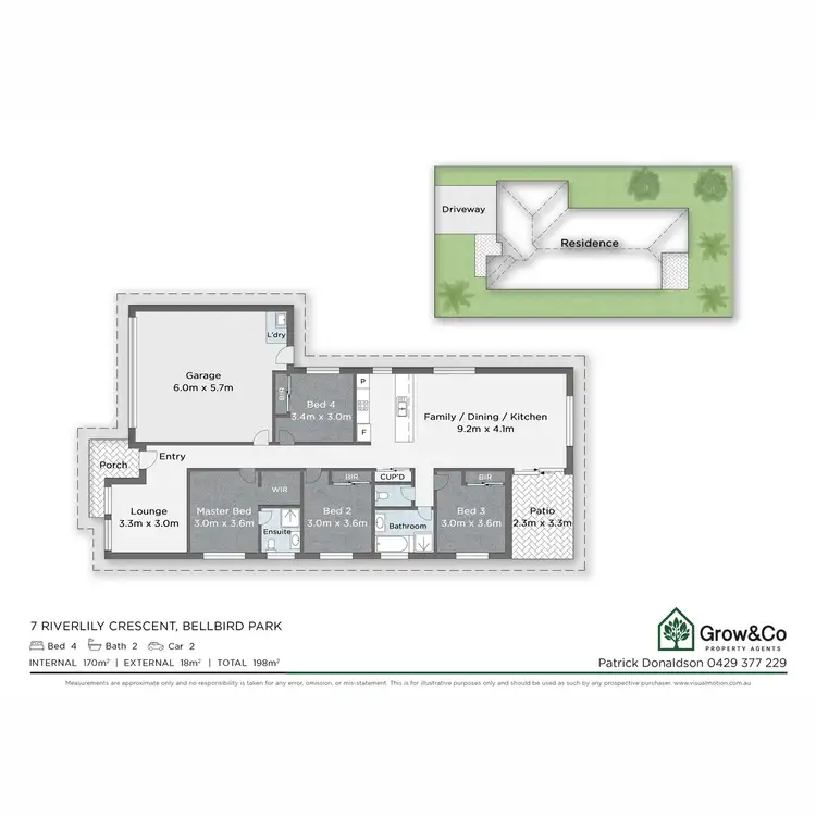 Floorplan of Homely house listing, 7 Riverlily Crescent, Bellbird Park QLD 4300