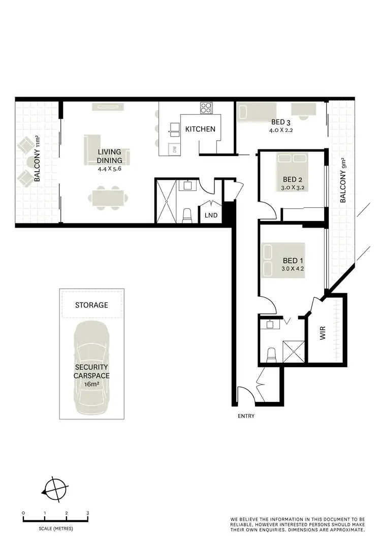 Floorplan of Homely apartment listing, 46/253 Goulburn Street, Surry Hills NSW 2010
