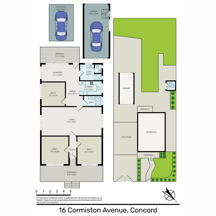 Floorplan of Homely house listing, 16 Cormiston Avenue, Concord NSW 2137
