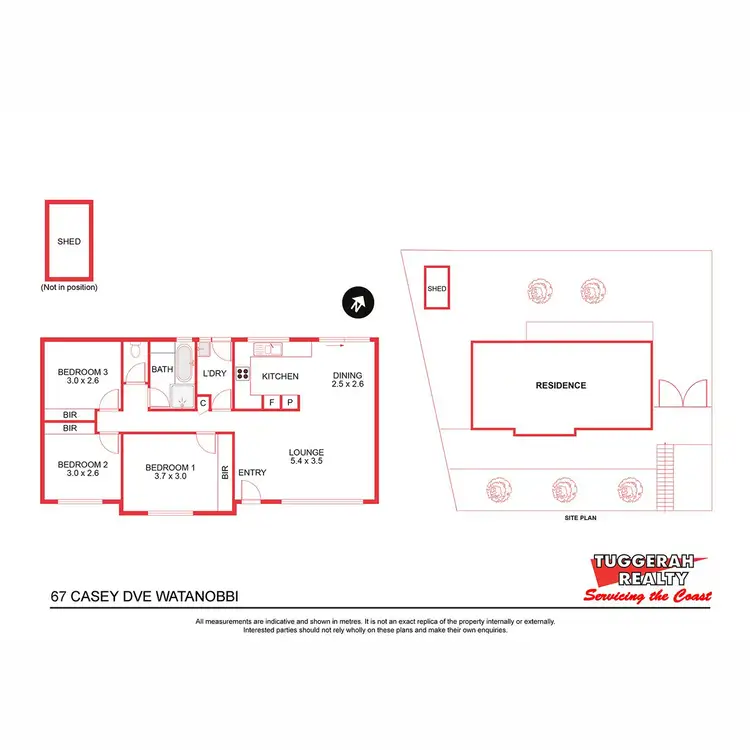 Floorplan of Homely house listing, 67 Casey Drive, Watanobbi NSW 2259