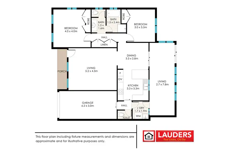 Floorplan of Homely house listing, 3 Berber Road, Old Bar NSW 2430