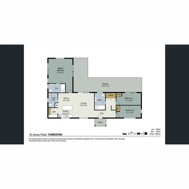 Floorplan of Homely rural property listing, 40 - 56 Jersey Road, Tamborine QLD 4270