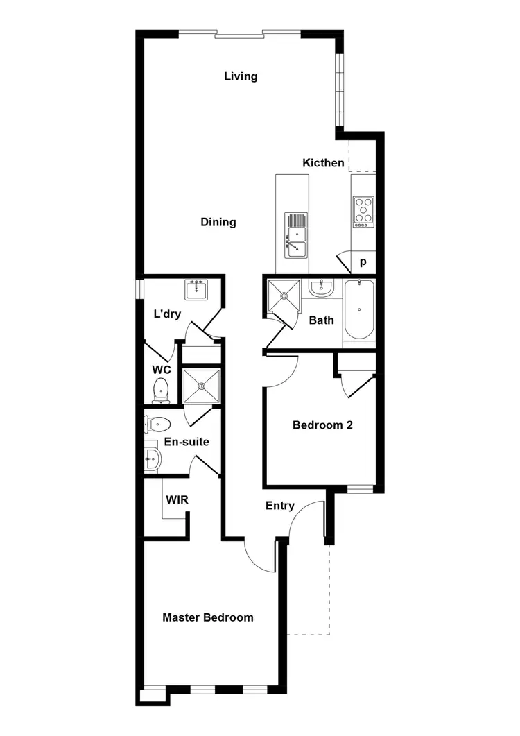 Floorplan of Homely house listing, 235B Camborne Parkway, Butler WA 6036