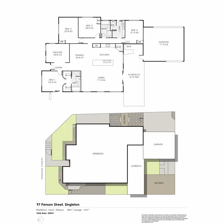 Floorplan of Homely house listing, 97 Penson Street, Singleton WA 6175