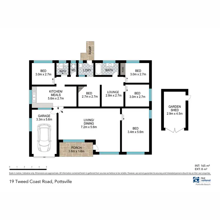 Floorplan of Homely house listing, 19 Tweed Coast Road, Pottsville NSW 2489