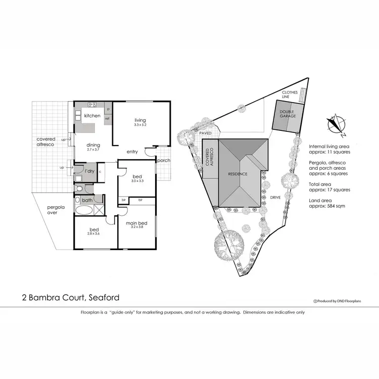 Floorplan of Homely house listing, 2 Bambra Court, Seaford VIC 3198