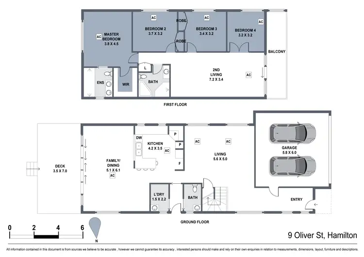 Floorplan of Homely house listing, 9 Oliver Street, Hamilton NSW 2303