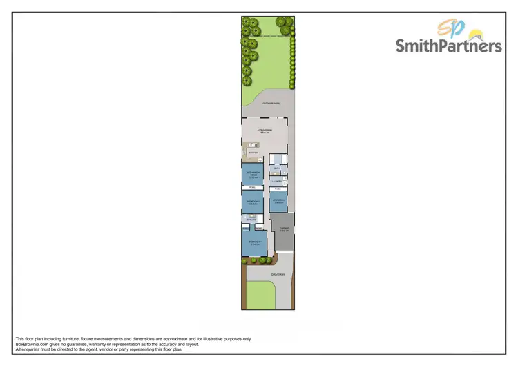 Floorplan of Homely house listing, 9 Steventon Drive, Banksia Park SA 5091
