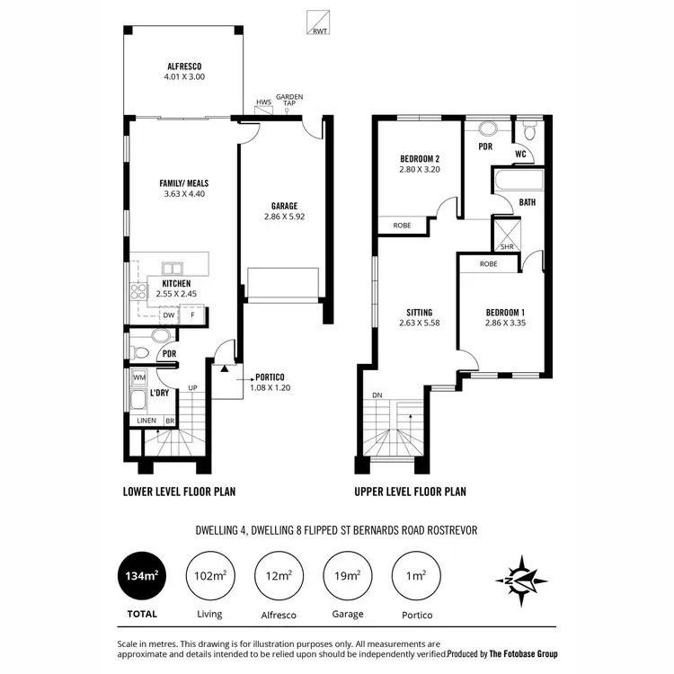 Floorplan of Homely house listing, 8/131 St Bernards Road, Rostrevor SA 5073