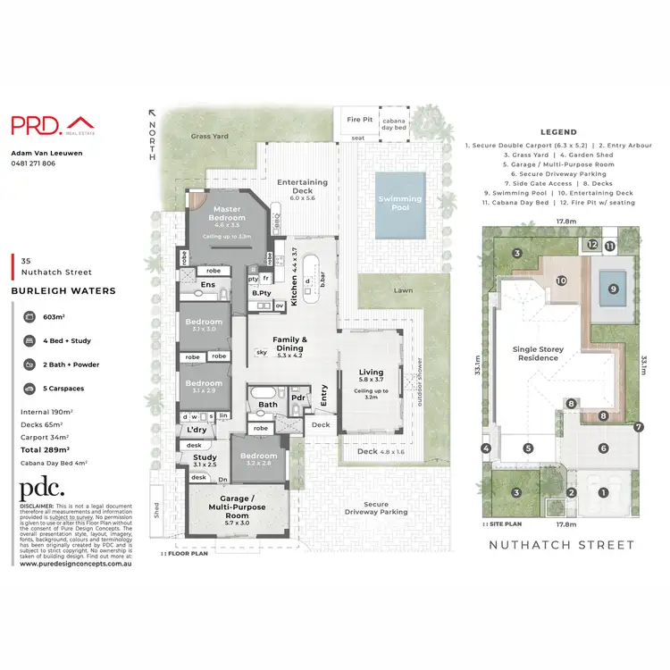 Floorplan of Homely house listing, 35 Nuthatch Street, Burleigh Waters QLD 4220