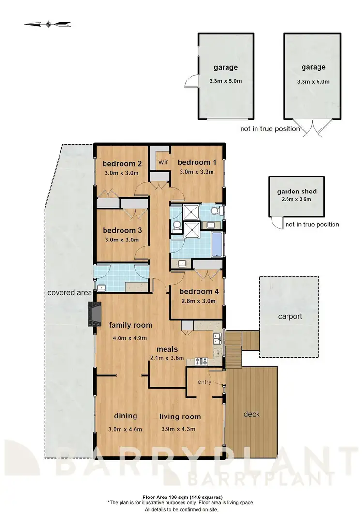 Floorplan of Homely house listing, 71 Martin Street, Belgrave VIC 3160