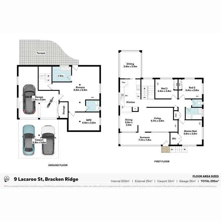 Floorplan of Homely house listing, 9 Lacaroo Street, Bracken Ridge QLD 4017