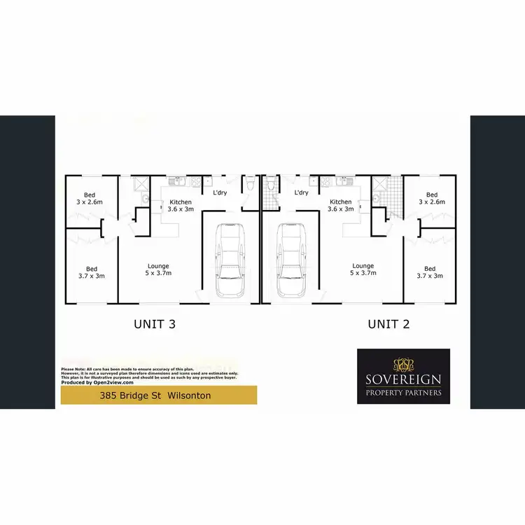 Floorplan of Homely block of units listing, 1/358 Bridge Street, Wilsonton QLD 4350