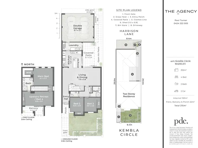 Floorplan of Homely house listing, 40A Kembla Circle, Madeley WA 6065