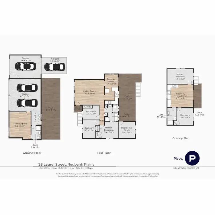 Floorplan of Homely house listing, 28 Laurel Street, Redbank Plains QLD 4301