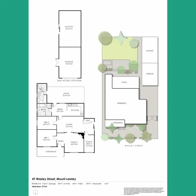 Floorplan of Homely house listing, 47 Wasley Street, Mount Lawley WA 6050