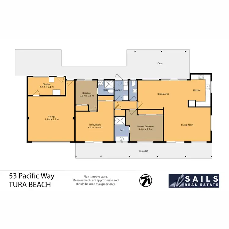 Floorplan of Homely house listing, 53 Pacific Way, Tura Beach NSW 2548