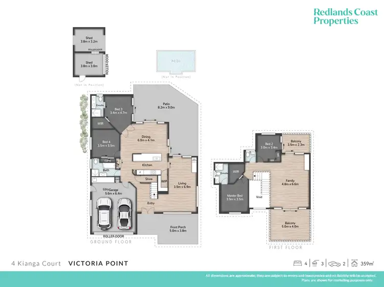 Floorplan of Homely house listing, 4 Kianga Court, Victoria Point QLD 4165