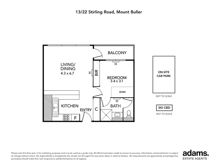 Floorplan of Homely apartment listing, 13/22 Stirling Road, Mount Buller VIC 3723