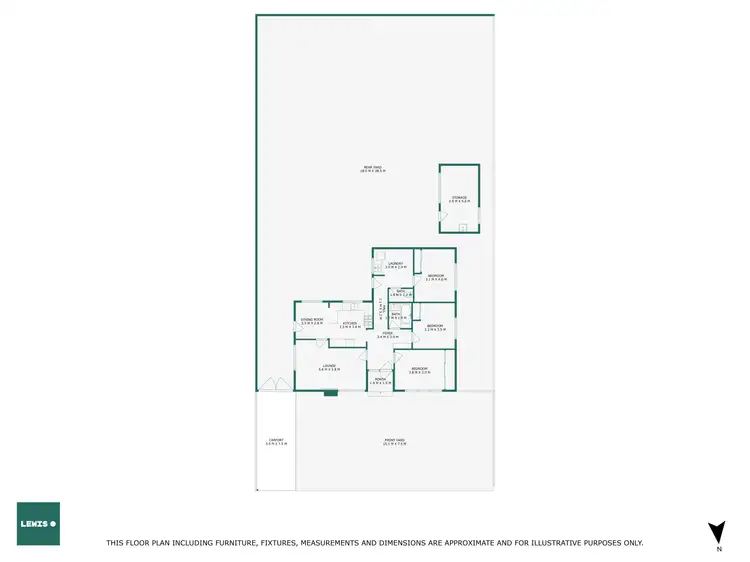 Floorplan of Homely house listing, 15 Murray Street, Fawkner VIC 3060
