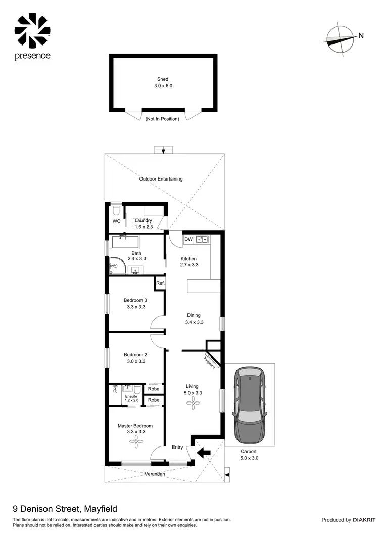 Floorplan of Homely house listing, 9 Denison Street, Mayfield NSW 2304