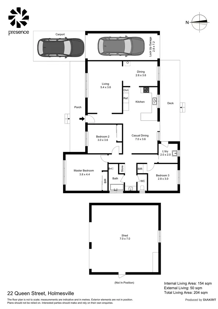 Floorplan of Homely house listing, 22 Queen Street, Holmesville NSW 2286