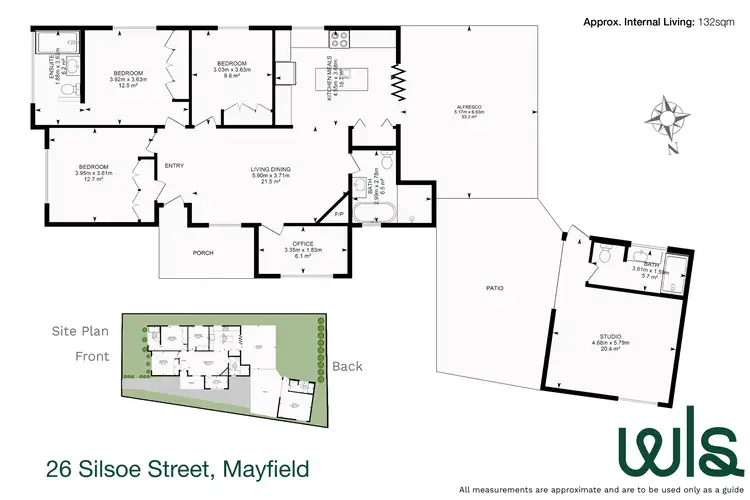 Floorplan of Homely house listing, 26 Silsoe Street, Mayfield NSW 2304