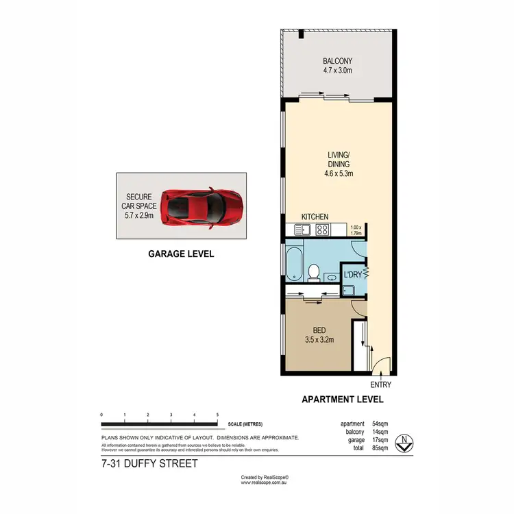 Floorplan of Homely apartment listing, 7/31 Duffy Street, Zillmere QLD 4034