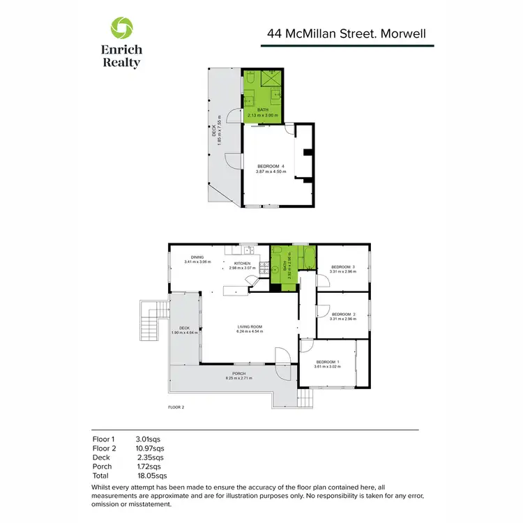 Floorplan of Homely house listing, 44 McMillan Street, Morwell VIC 3840